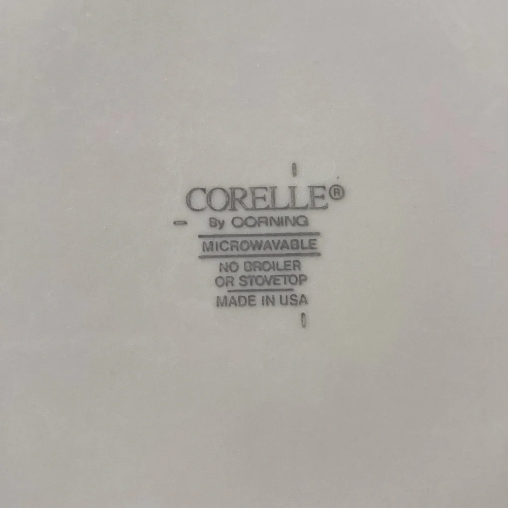 Corelle Abundance Pattern Luncheon Plates - set of 6